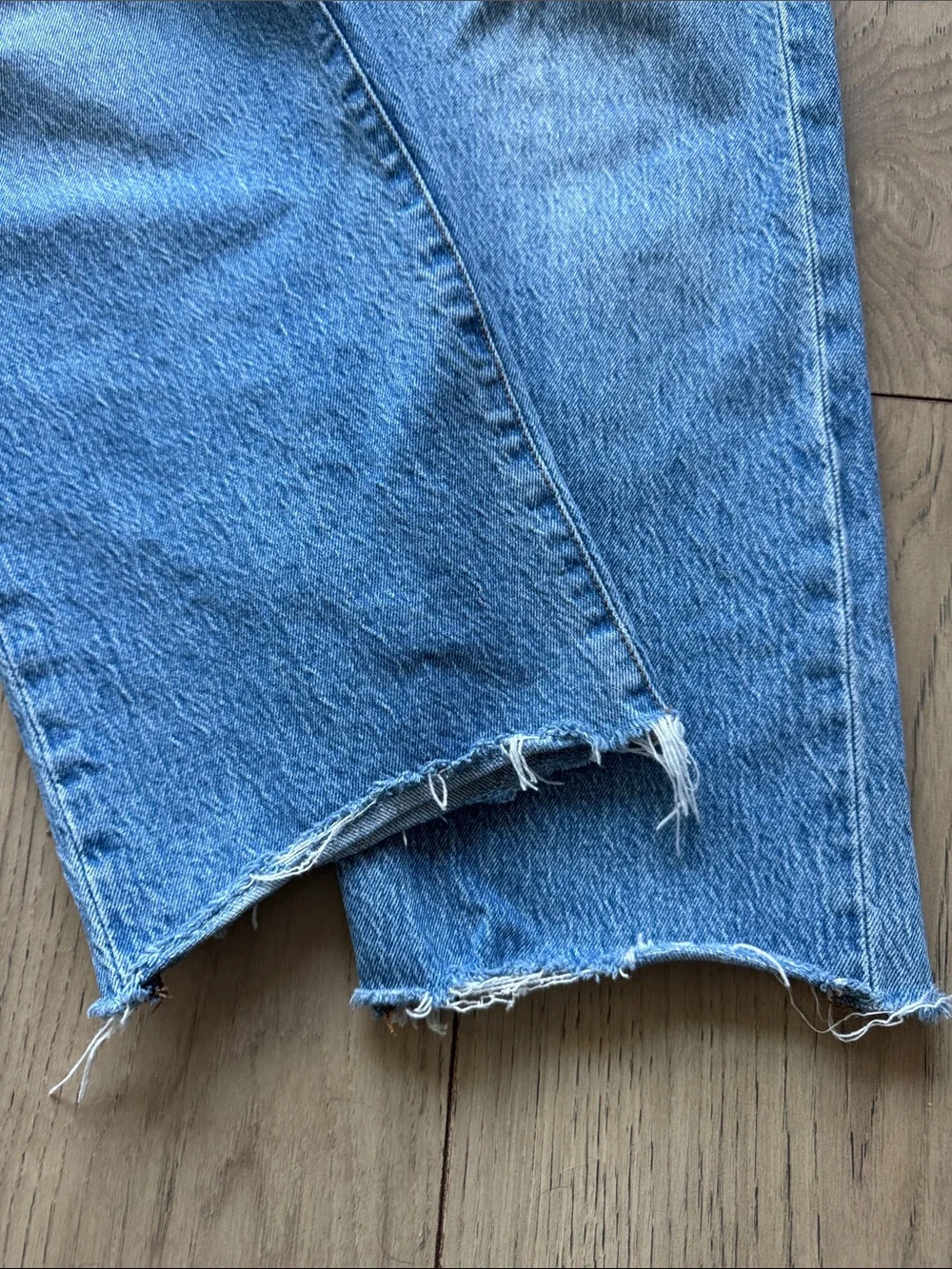 Madewell 1991 Straight Light Blue Jeans Men’s Size 33 Flat Front Denim Pockets